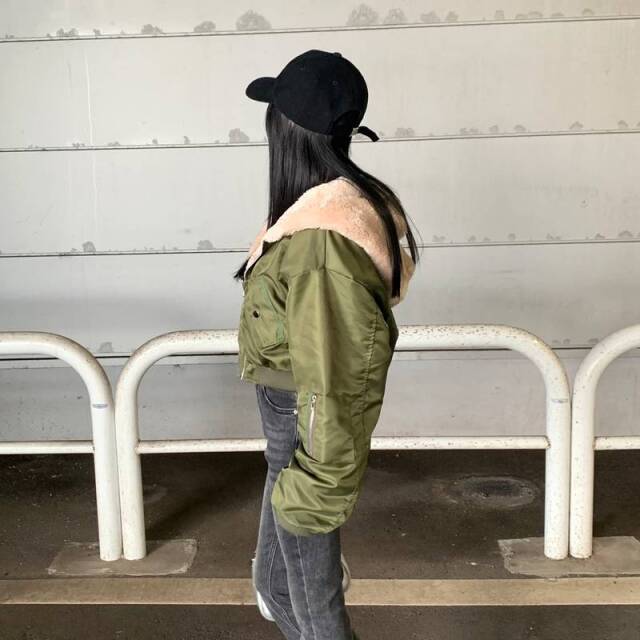 リバーシブルショートMA1