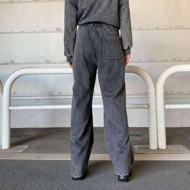 ブリーチカットワイドパンツ