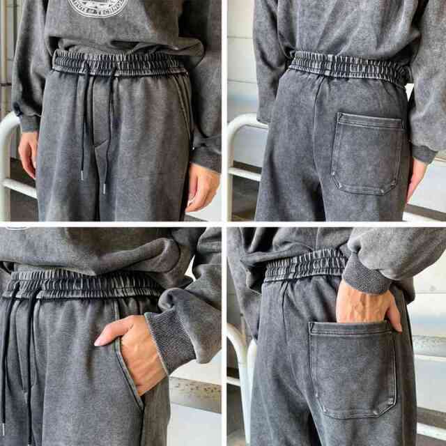 ブリーチカットワイドパンツ