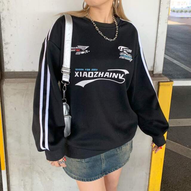 袖ラインプルオーバー