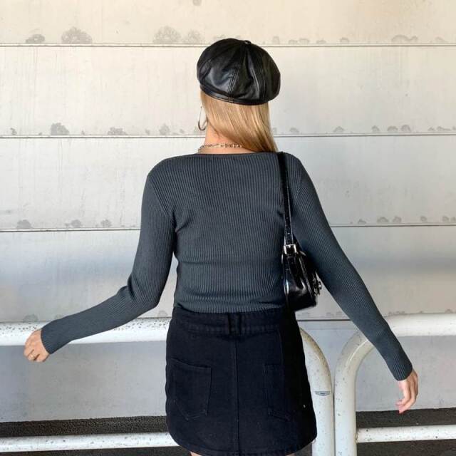 リブスクエアトップス