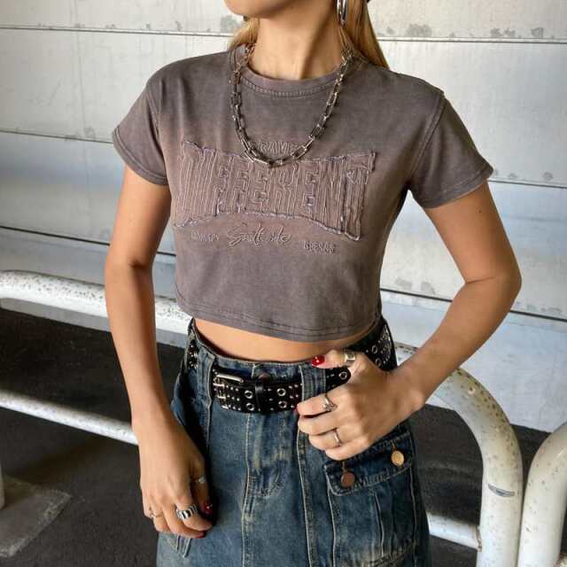 ブリーチロゴ刺繍ショートT