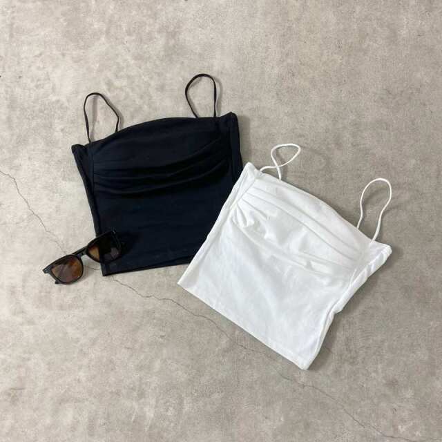 フロントタックキャミソール