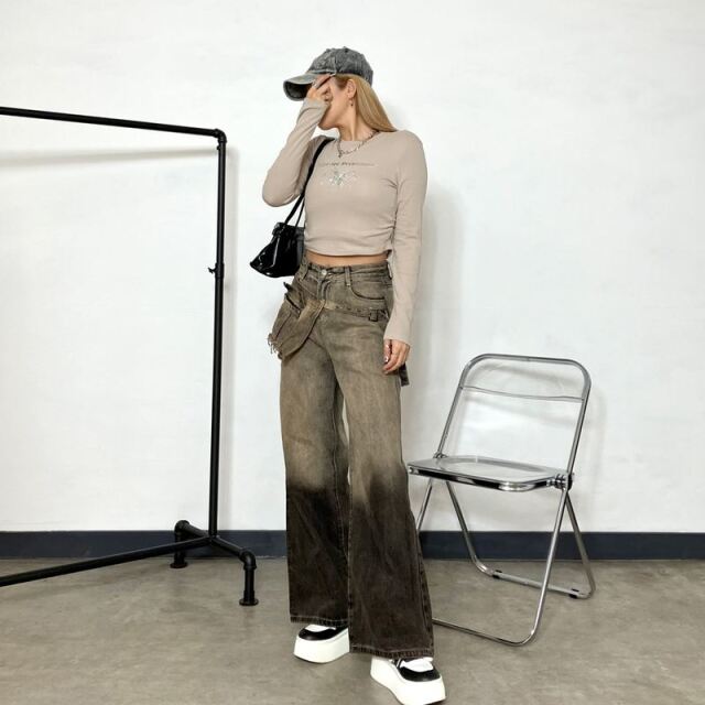 シルバーチョウロゴショートT