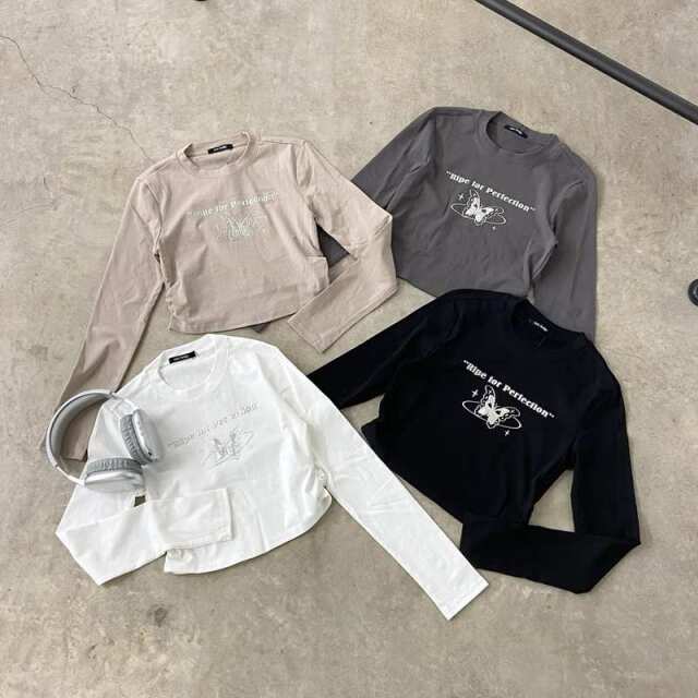 シルバーチョウロゴショートT