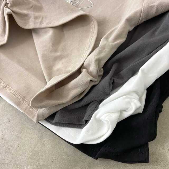 シルバーチョウロゴショートT