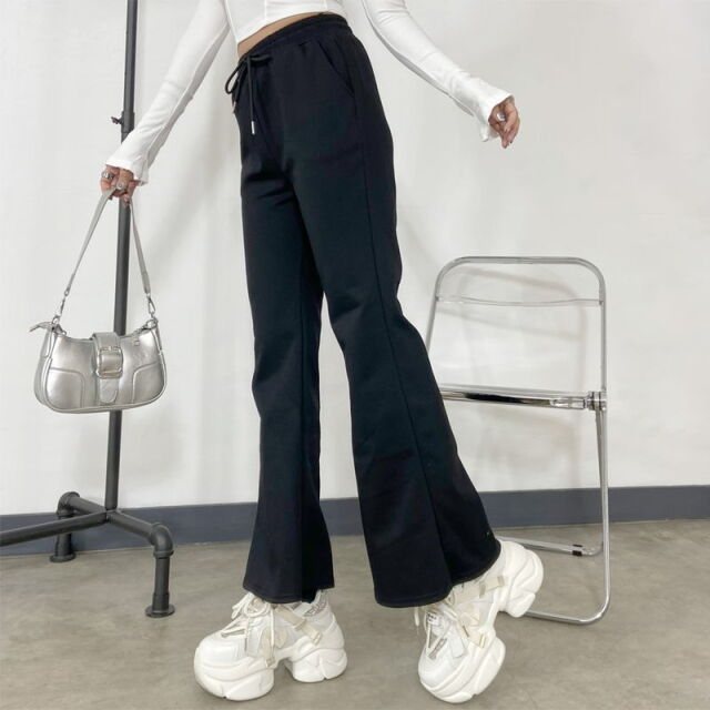 ヤオミンノミン様　M フレアパンツ non-hedge カットフレアパンツ|TiMTiMオンラインストア|レディース