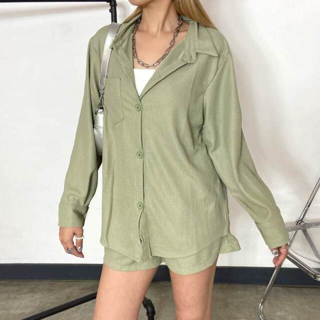 ★WEB限定★シャツ・ショートパンツセットアップ