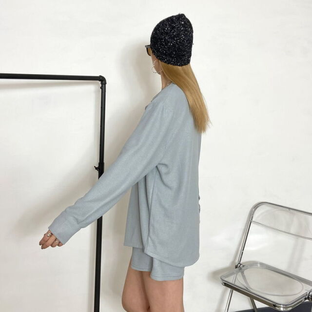★WEB限定★シャツ・ショートパンツセットアップ