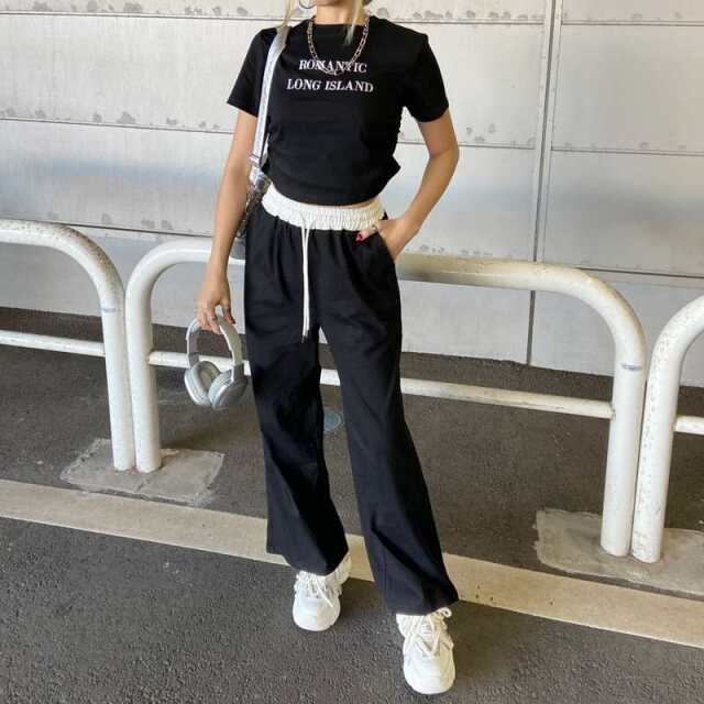 セットアップ Tシャツ パンツスカート ロゴ 半袖 カジュアル Amazon | [DYIOPMFGZ] レディース tシャツ タイトスカート