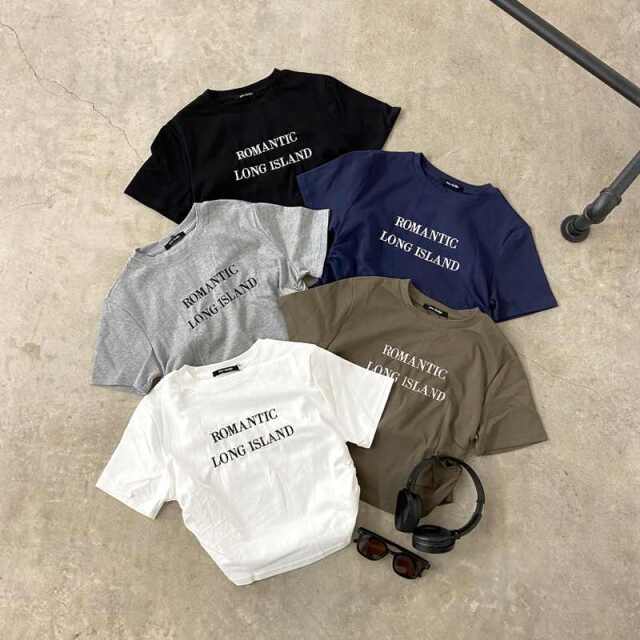 全2色 セットアップ Tシャツ パンツ ロゴ ワンポイント ~4XL セール】ワンポイントメタリックロゴ Tシャツ（Tシャツ