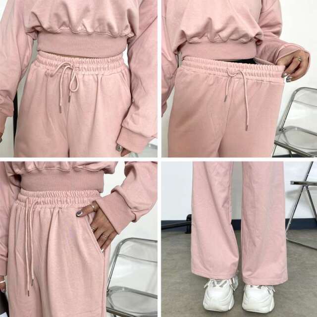 オフショルプルオーバー・パンツセットアップ