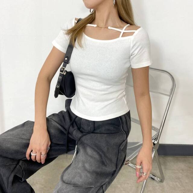 プレート付きクロスリブT