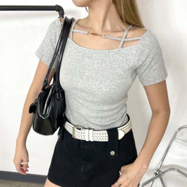 プレート付きクロスリブT