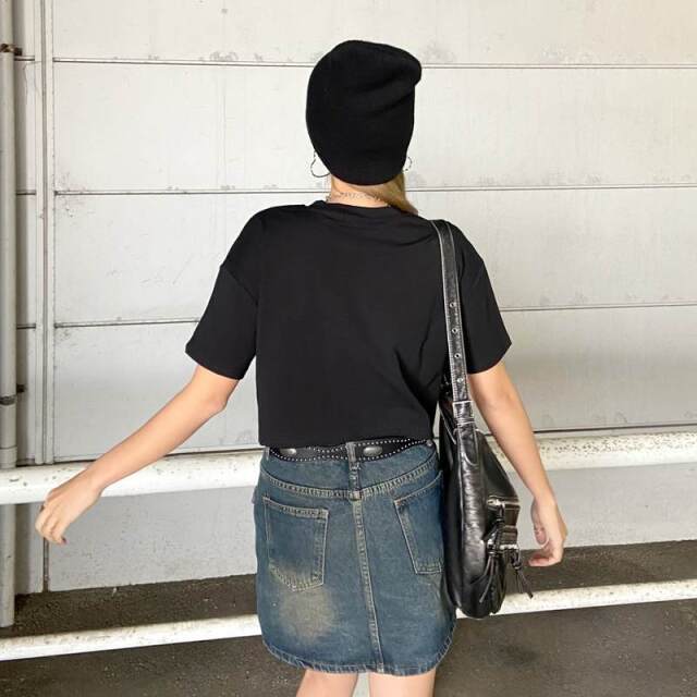 転写ショートTシャツ