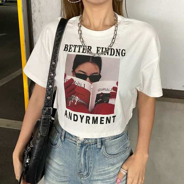 転写ショートTシャツ