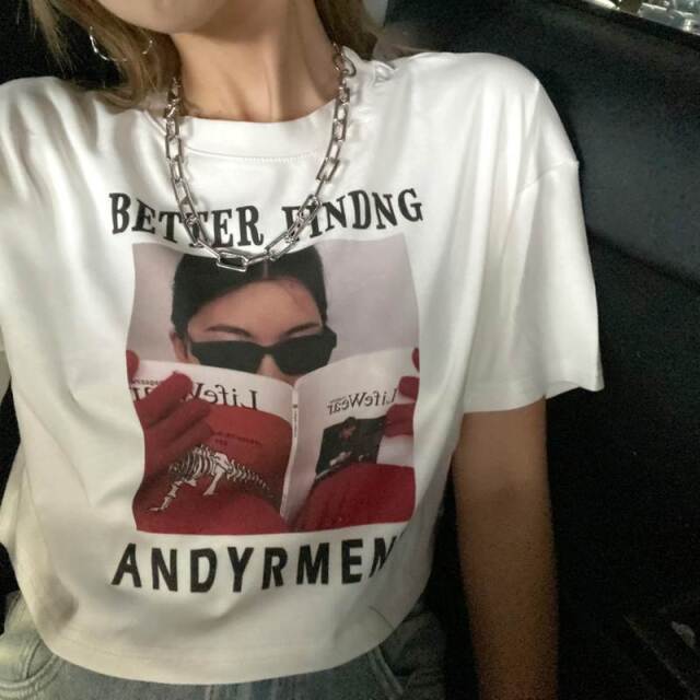 転写ショートTシャツ