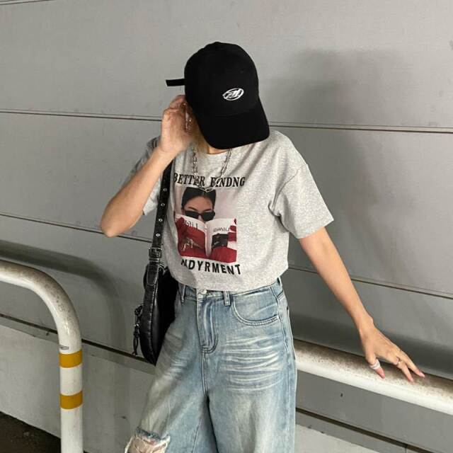 転写ショートTシャツ