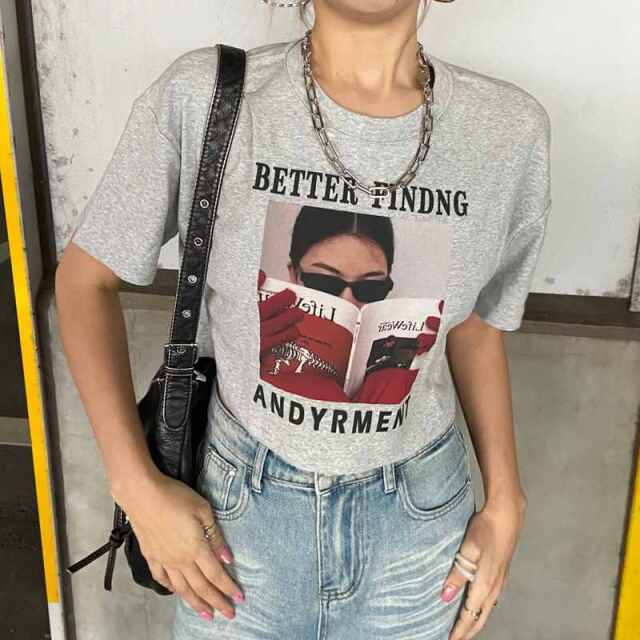 転写ショートTシャツ