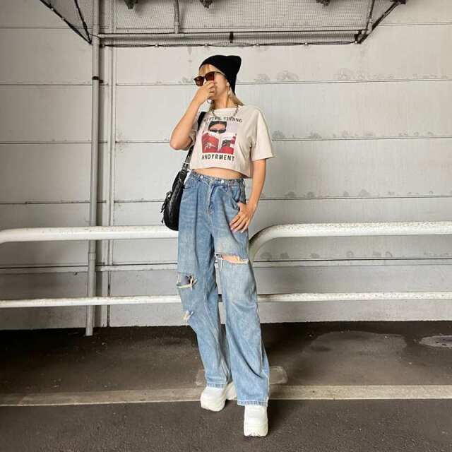 転写ショートTシャツ