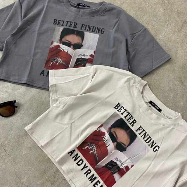 転写ショートTシャツ