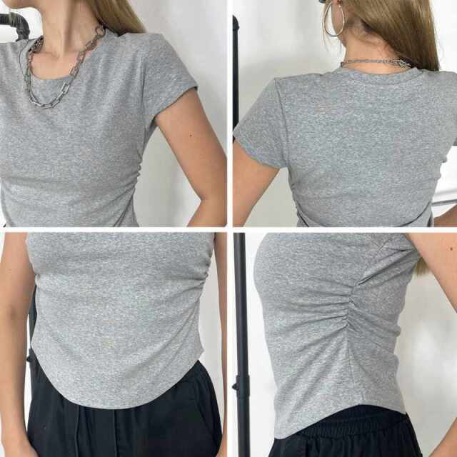 サイドドロストTシャツ
