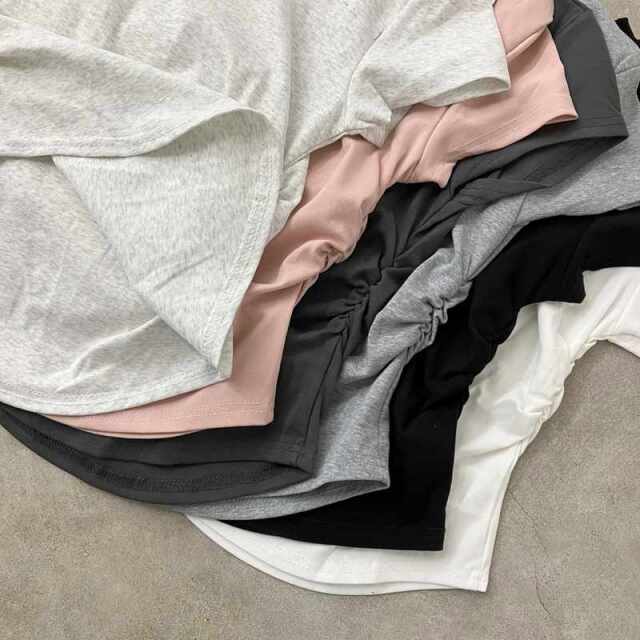 サイドドロストTシャツ