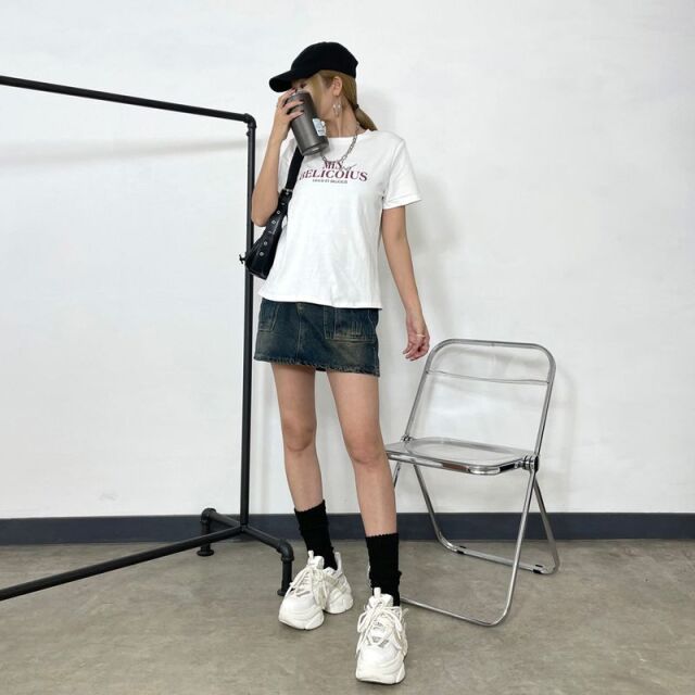 カラーロゴTシャツ