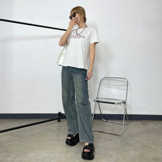 カラーロゴTシャツ