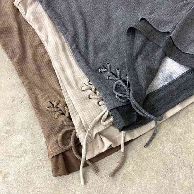 レースアップアンサンブルタンクトップ