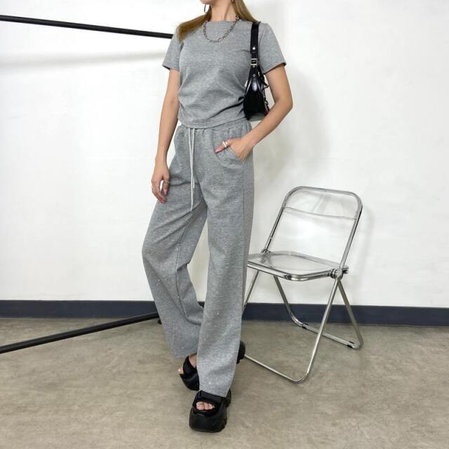 ストーンTEE・パンツセットアップ