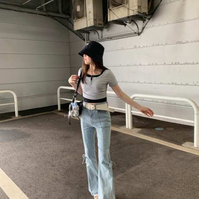 アンサンブルZIPショートトップス