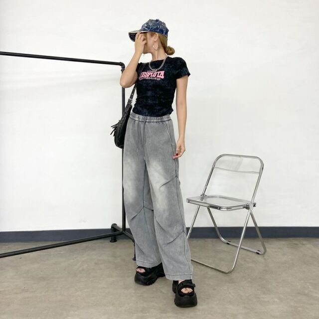 ムラドロストピンクロゴTシャツ