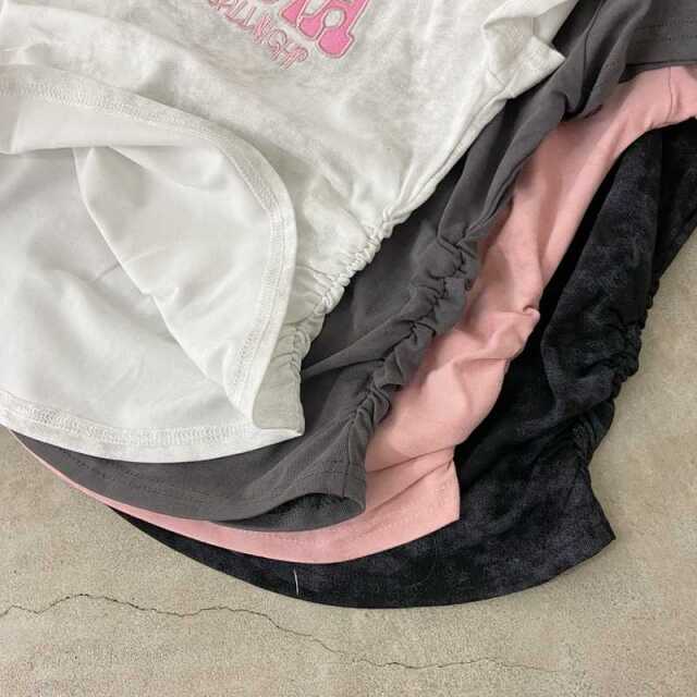 ムラドロストピンクロゴTシャツ