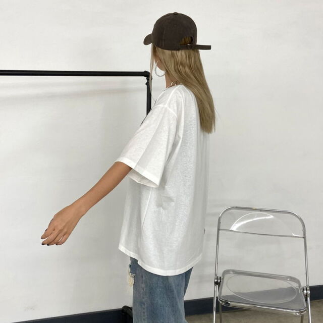 ヒョウ柄ビッグTシャツ