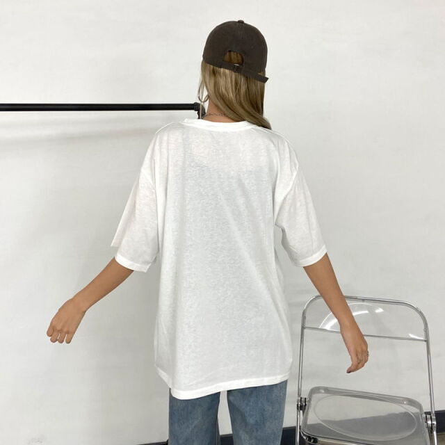 ヒョウ柄ビッグTシャツ