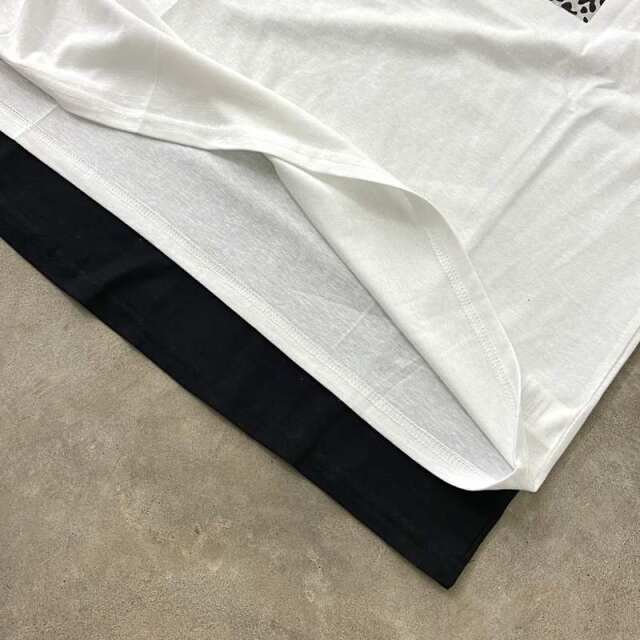 ヒョウ柄ビッグTシャツ