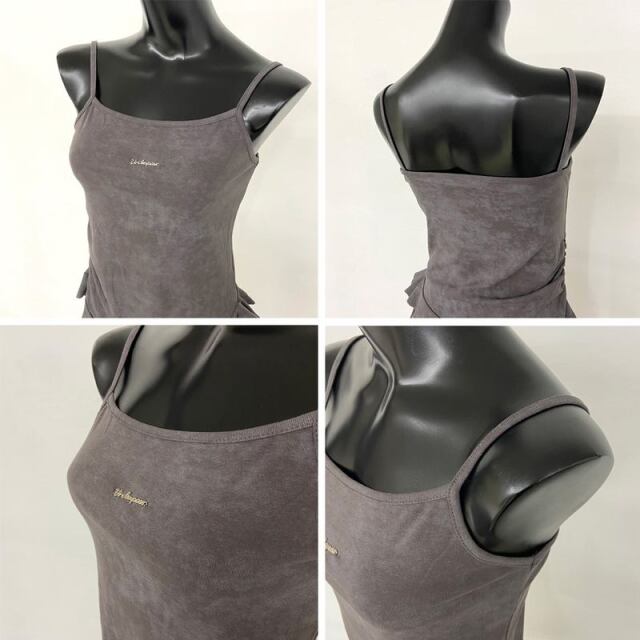 シルバープレートイレヘムキャミソール