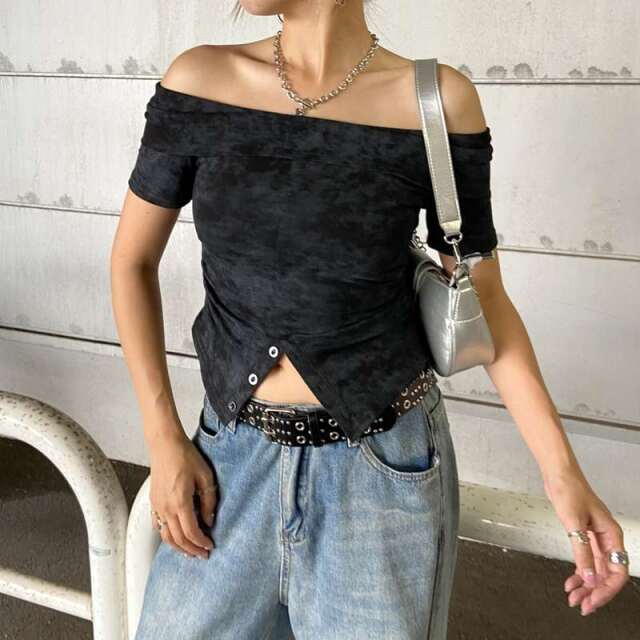 オフショルムラトップス