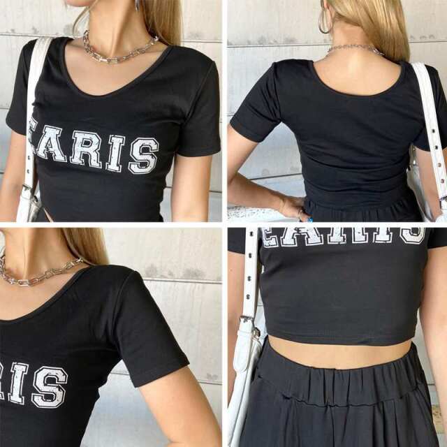ロゴTシャツ・カーゴパンツセットアップ