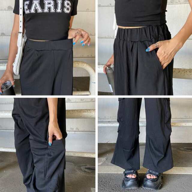 ロゴTシャツ・カーゴパンツセットアップ