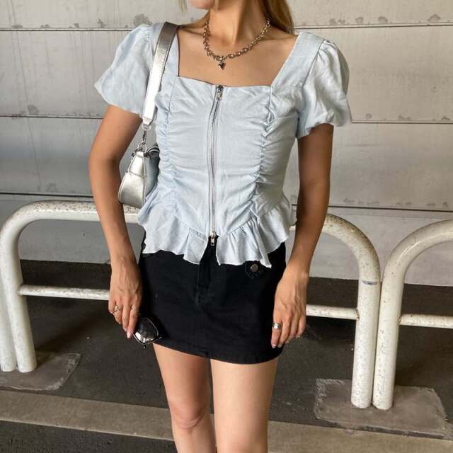 トップス Tyamusan0105 在庫処分 返品交換不可 半袖 Tシャツ 冷感 ストレッチ ボーダー