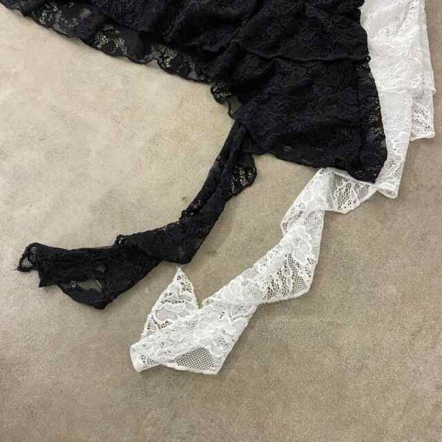 レースイレヘムミニスカート