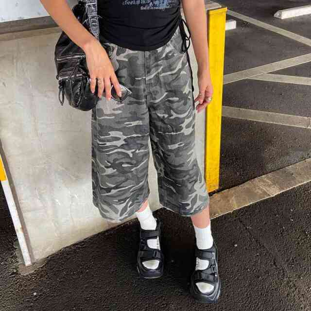 迷彩ハーフパンツ