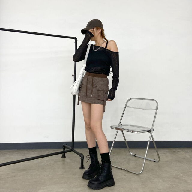 ムラカットミニスカート