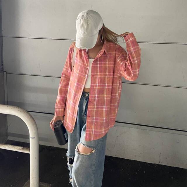 ストーンチェックシャツ