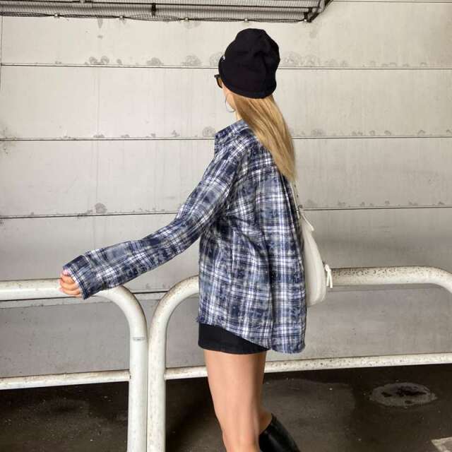 ストーンチェックシャツ