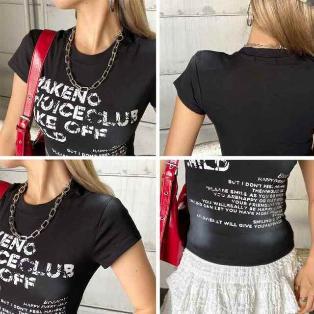 ロゴムラプリントTシャツ