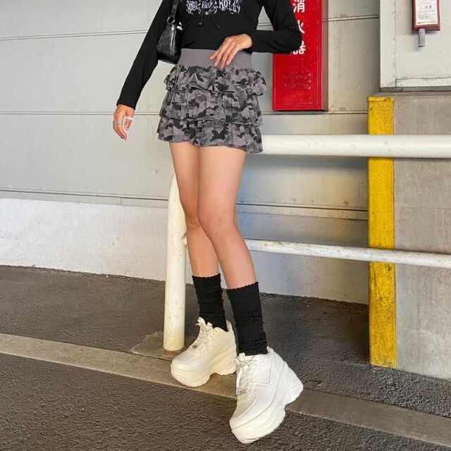 カットティアードスカート