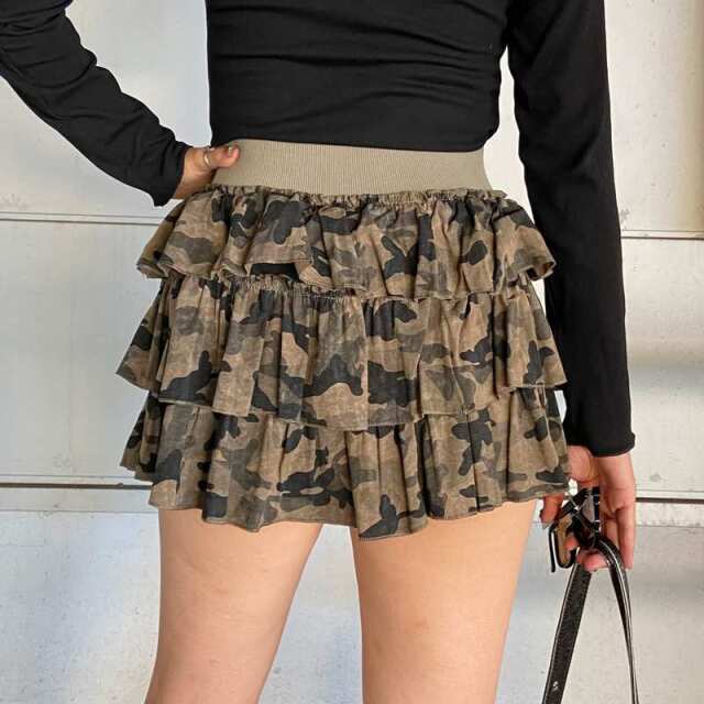 カットティアードスカート